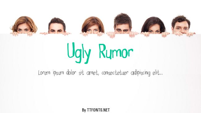 Ugly Rumor example